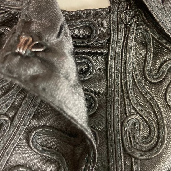 Vintage Evening Jacket Spiegel RARE NWOT Soutache Portrait Collar M - Picture 11 of 14